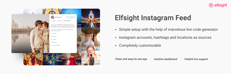 Elfsight Instagram Feed Preview Wordpress Plugin - Rating, Reviews, Demo & Download