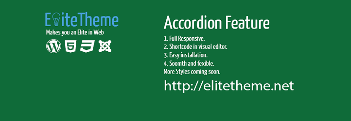 Elite Accordion Preview Wordpress Plugin - Rating, Reviews, Demo & Download