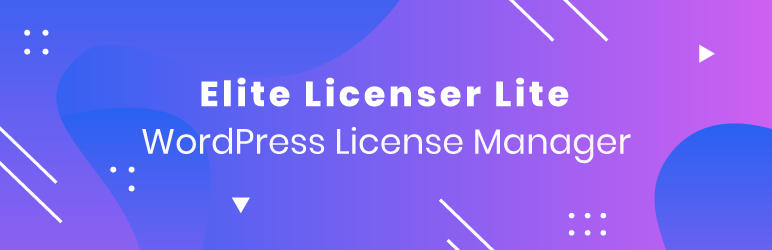 Elite Licenser Lite – Software License Key Manager Preview Wordpress Plugin - Rating, Reviews, Demo & Download