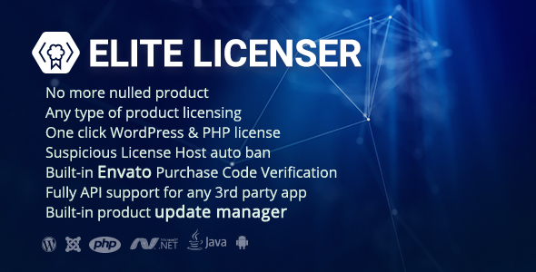 Elite Licenser- Software License Manager Preview Wordpress Plugin - Rating, Reviews, Demo & Download