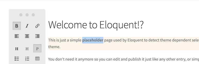 Eloquent Preview Wordpress Plugin - Rating, Reviews, Demo & Download