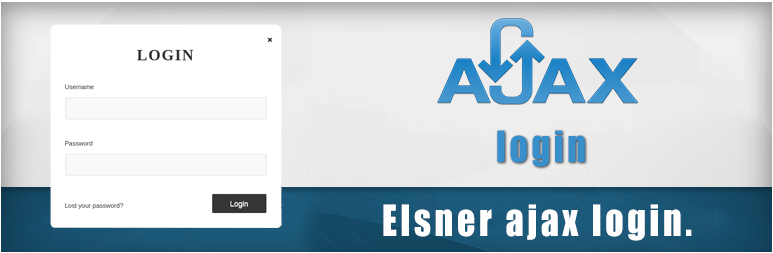 Elsner Ajax Login Preview Wordpress Plugin - Rating, Reviews, Demo & Download