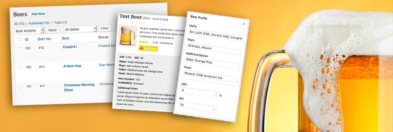 EM Beer Manager Preview Wordpress Plugin - Rating, Reviews, Demo & Download