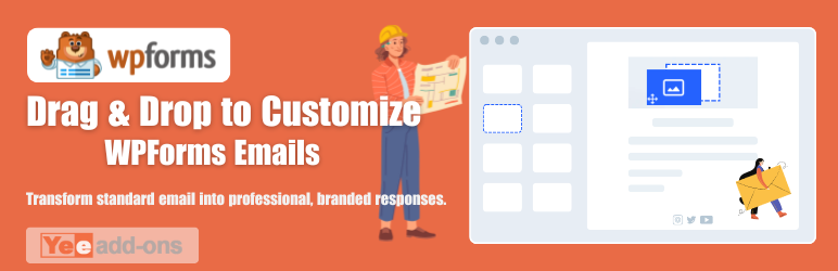 Email Customizer For WPForms Preview Wordpress Plugin - Rating, Reviews, Demo & Download