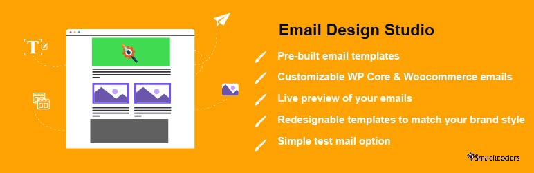 Email Design Studio Preview Wordpress Plugin - Rating, Reviews, Demo & Download