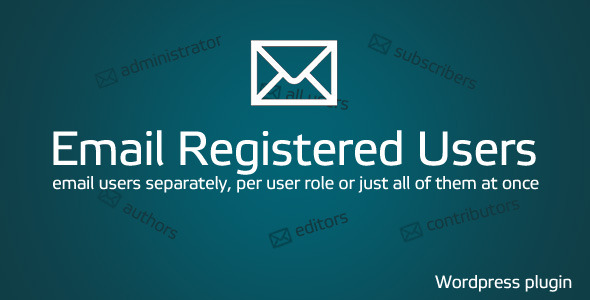 Email Registered Users Preview Wordpress Plugin - Rating, Reviews, Demo & Download