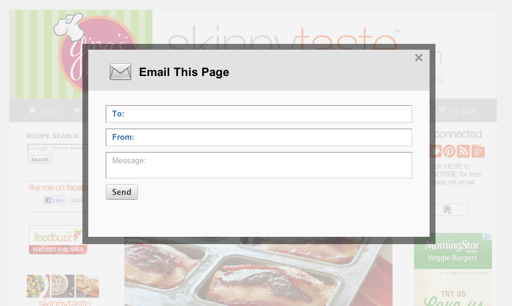 Email This Page Preview Wordpress Plugin - Rating, Reviews, Demo & Download