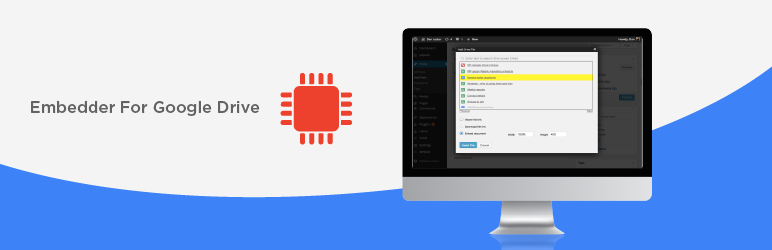 Embedder For Google Drive Preview Wordpress Plugin - Rating, Reviews, Demo & Download