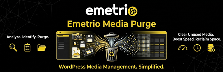 Emetrio Media Purge Preview Wordpress Plugin - Rating, Reviews, Demo & Download