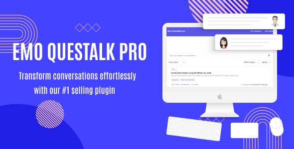 EMO Questalk Pro – Your Ultimate Question & Answer Forum WordPress Plugin Preview - Rating, Reviews, Demo & Download