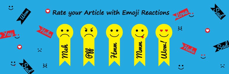 Emoji Reaction Rating Preview Wordpress Plugin - Rating, Reviews, Demo & Download