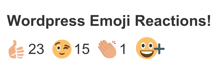 Emoji Reactions Preview Wordpress Plugin - Rating, Reviews, Demo & Download