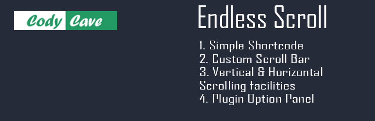 Endless Scroll Preview Wordpress Plugin - Rating, Reviews, Demo & Download