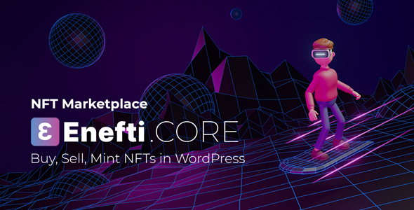 Enefti – NFT Marketplace Core Preview Wordpress Plugin - Rating, Reviews, Demo & Download