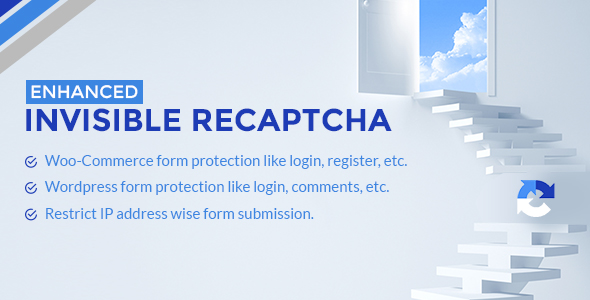 Enhanced Invisible ReCAPTCHA Preview Wordpress Plugin - Rating, Reviews, Demo & Download