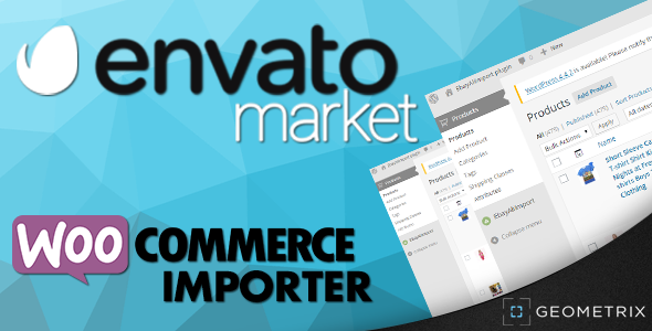 Envato WooCommerce Importer Preview Wordpress Plugin - Rating, Reviews, Demo & Download