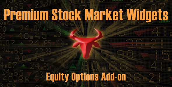 Equity Options Add-on | Premium Stock Market & Forex Widgets Plugin Preview - Rating, Reviews, Demo & Download