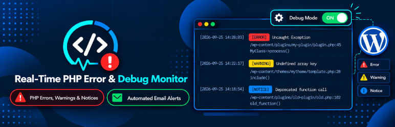 ErrorWatcher Preview Wordpress Plugin - Rating, Reviews, Demo & Download