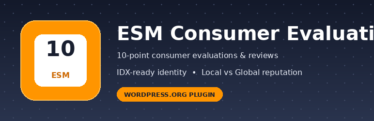 ESM Consumer Evaluation Preview Wordpress Plugin - Rating, Reviews, Demo & Download