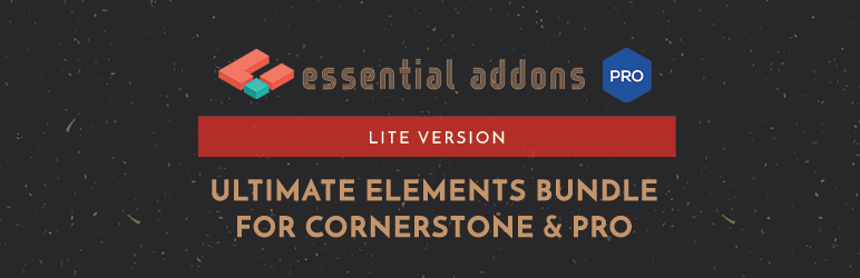 Essential Addons For Cornerstone Preview Wordpress Plugin - Rating, Reviews, Demo & Download