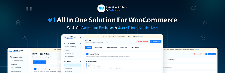 Essential Addons For WooCommerce Preview Wordpress Plugin - Rating, Reviews, Demo & Download