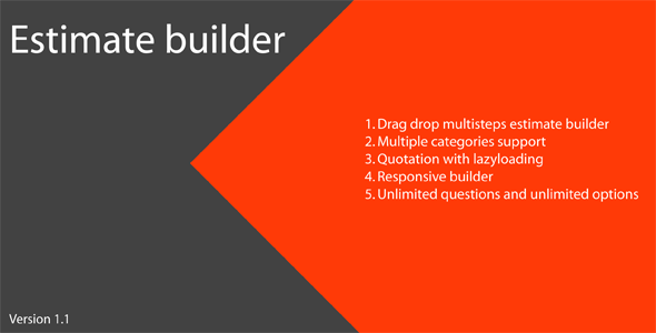 Estimate Builder Preview Wordpress Plugin - Rating, Reviews, Demo & Download