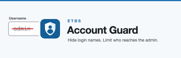 ETBS Account Guard Preview Wordpress Plugin - Rating, Reviews, Demo & Download