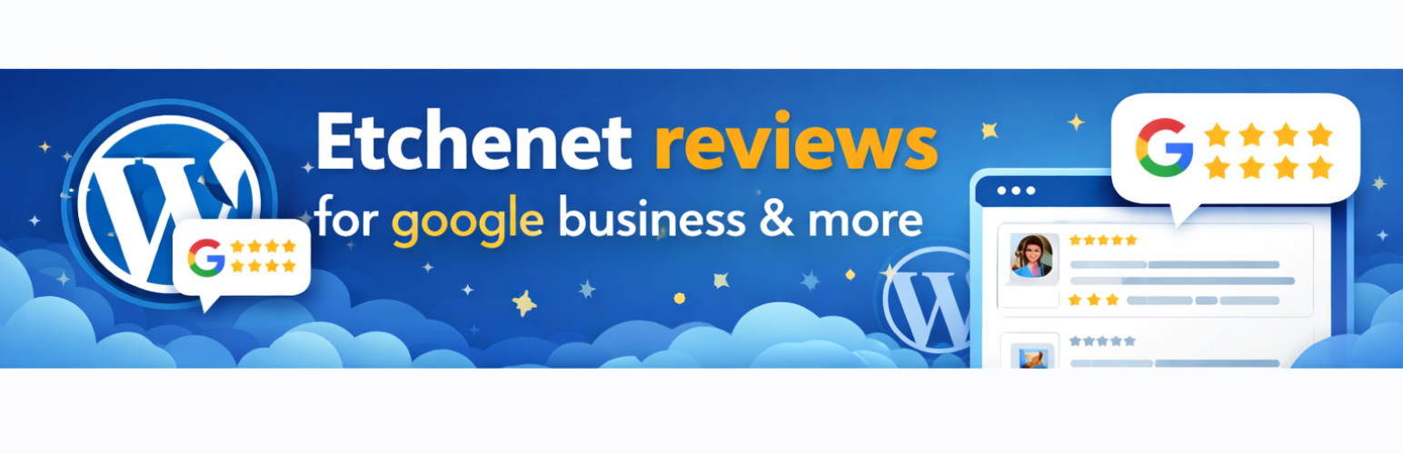 Etchenet Reviews For Google Business Preview Wordpress Plugin - Rating, Reviews, Demo & Download