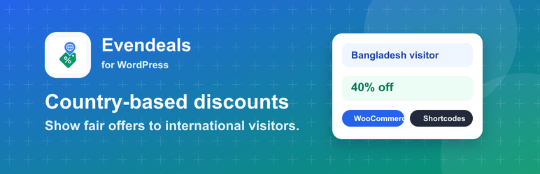 Evendeals Preview Wordpress Plugin - Rating, Reviews, Demo & Download