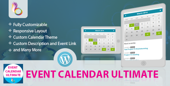 Event Calendar Ultimate – WordPress Preview - Rating, Reviews, Demo & Download