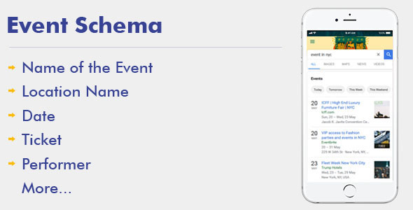 Event Schema Plugin for Wordpress Preview - Rating, Reviews, Demo & Download
