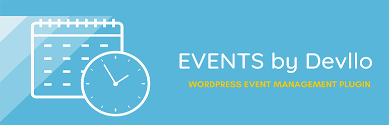 Events By Devllo Preview Wordpress Plugin - Rating, Reviews, Demo & Download