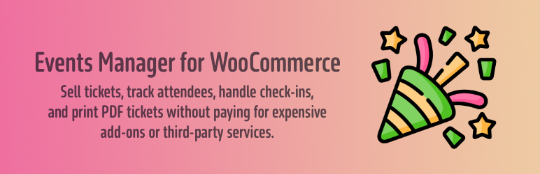 Evenzo Events Manager For WooCommerce Preview Wordpress Plugin - Rating, Reviews, Demo & Download