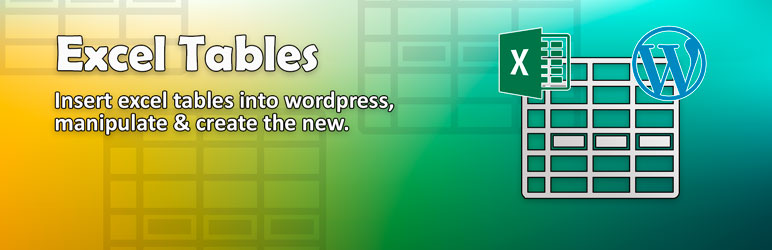 Excel Tables Preview Wordpress Plugin - Rating, Reviews, Demo & Download