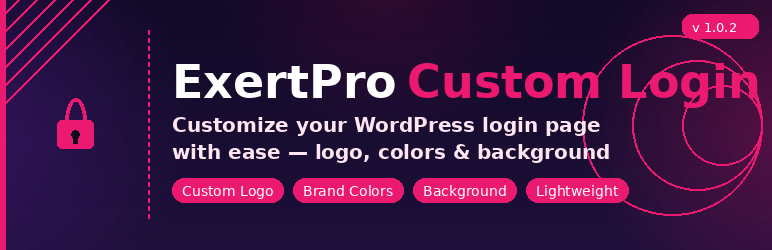 ExertPro Custom Login Preview Wordpress Plugin - Rating, Reviews, Demo & Download