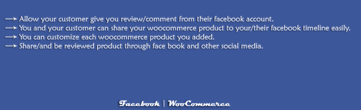 ExNet FB Comment And Share For WooCommerce Preview Wordpress Plugin - Rating, Reviews, Demo & Download