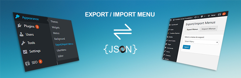 Export Import Menus Preview Wordpress Plugin - Rating, Reviews, Demo & Download