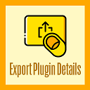 Export Plugin Details