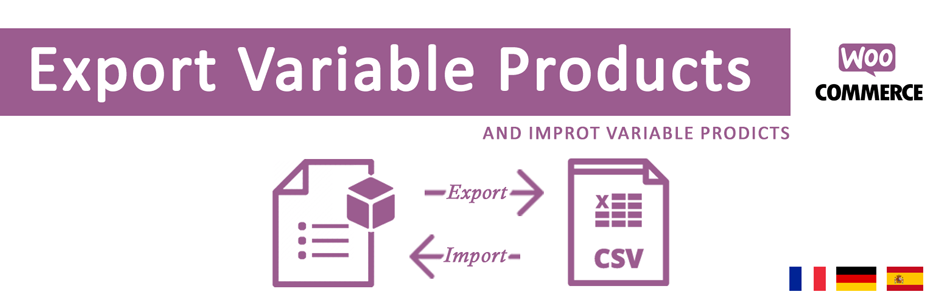 Export Variable Products Preview Wordpress Plugin - Rating, Reviews, Demo & Download