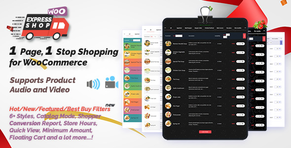Express Shop For WooCommerce With Audio & Video Preview Wordpress Plugin - Rating, Reviews, Demo & Download