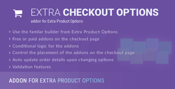 Extra Checkout Options – Addon For Extra Product Options Plugin Preview - Rating, Reviews, Demo & Download
