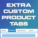Extra Custom Product Tabs For WooCommerce