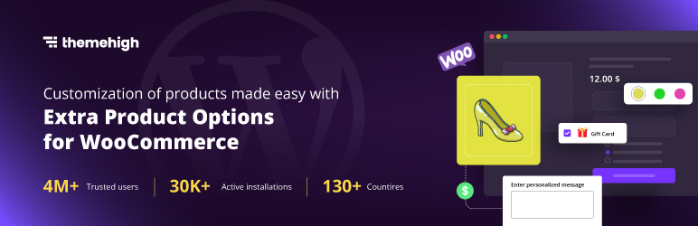 Extra Product Options For WooCommerce | Custom Product Addons And Fields Preview Wordpress Plugin - Rating, Reviews, Demo & Download