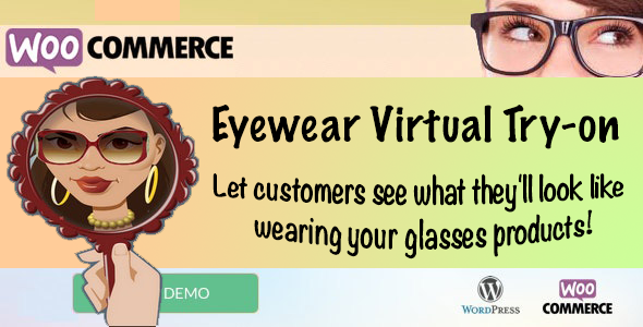 Eyewear Virtual Try-on Popup | WooCommerce WordPress Preview - Rating, Reviews, Demo & Download