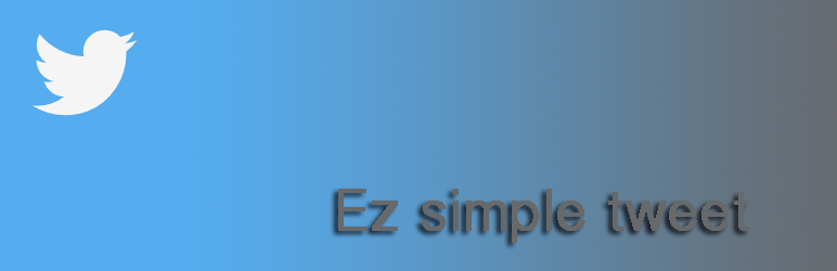 Ez_simple_tweet Preview Wordpress Plugin - Rating, Reviews, Demo & Download