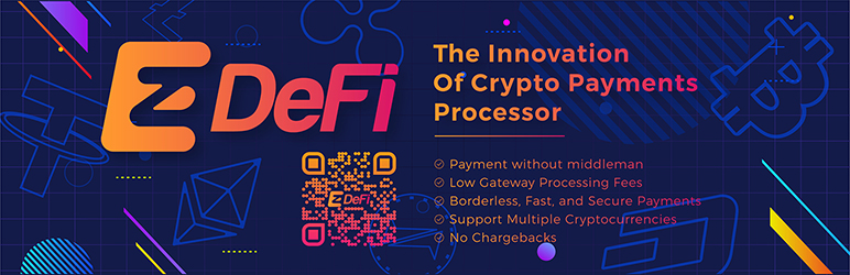 EzDeFi – Bitcoin, Ethereum And Cryptocurrencies Payment Gateway For Easy Digital Downloads Preview Wordpress Plugin - Rating, Reviews, Demo & Download