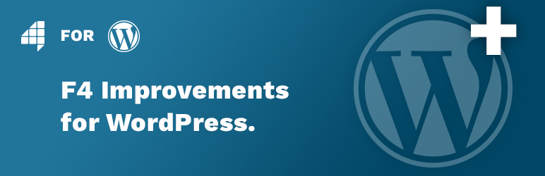 F4 Improvements Preview Wordpress Plugin - Rating, Reviews, Demo & Download