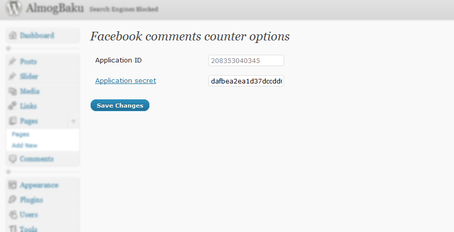 Facebook Comments Counter Preview Wordpress Plugin - Rating, Reviews, Demo & Download