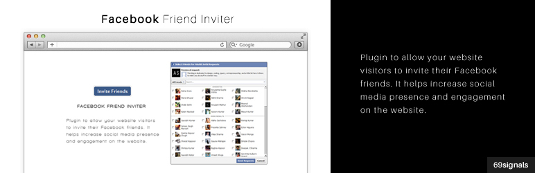 Facebook Friend Inviter Preview Wordpress Plugin - Rating, Reviews, Demo & Download