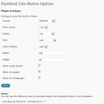 Facebook Likebutton For Wordpress